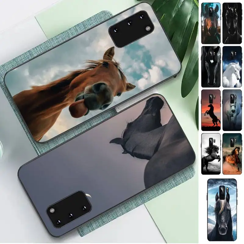 

Horse Animal Phone Case for Samsung S10 21 20 9 8 plus lite S20 UlTRA 7edge