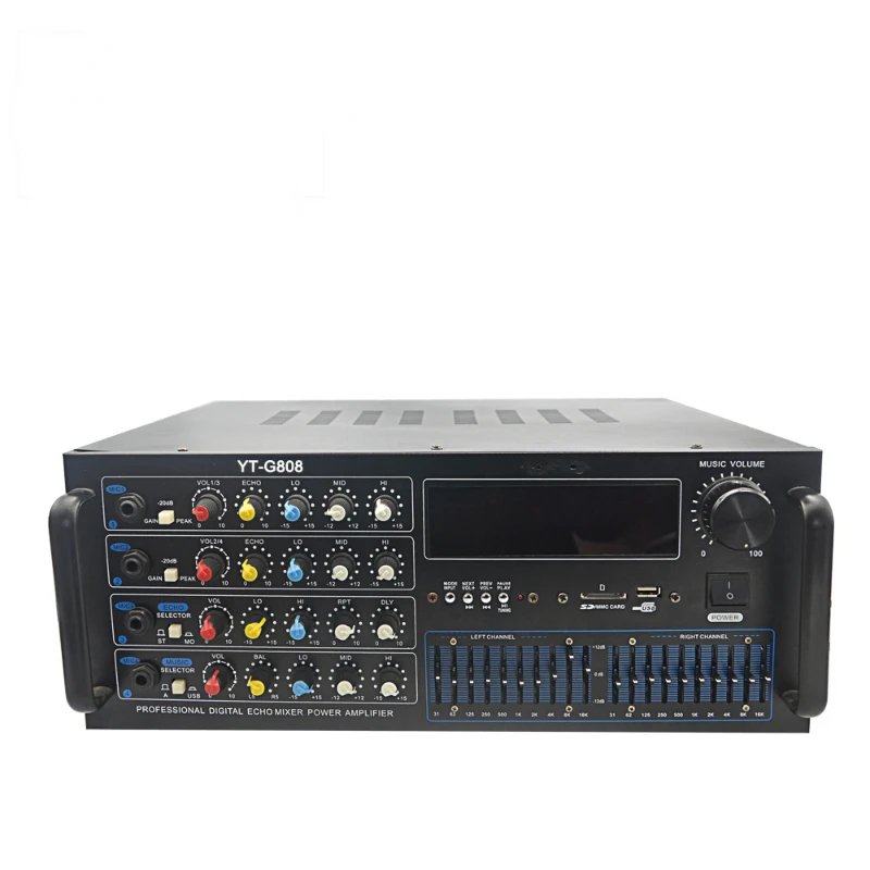 

LED display BT 200 watt amplifier