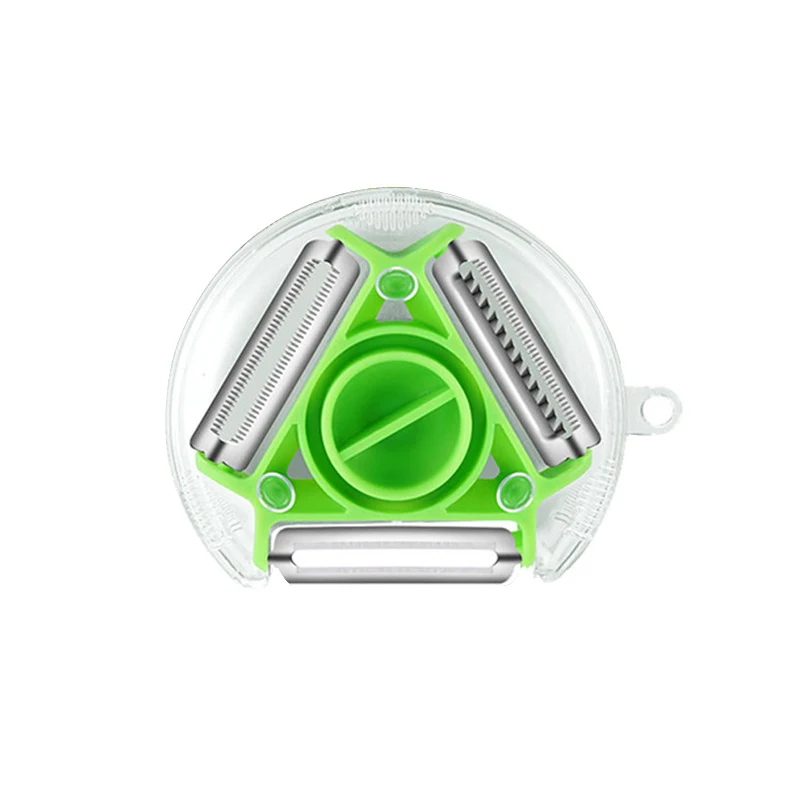 

3 в 1 набор для чистки овощей и фруктов из нержавеющей стали