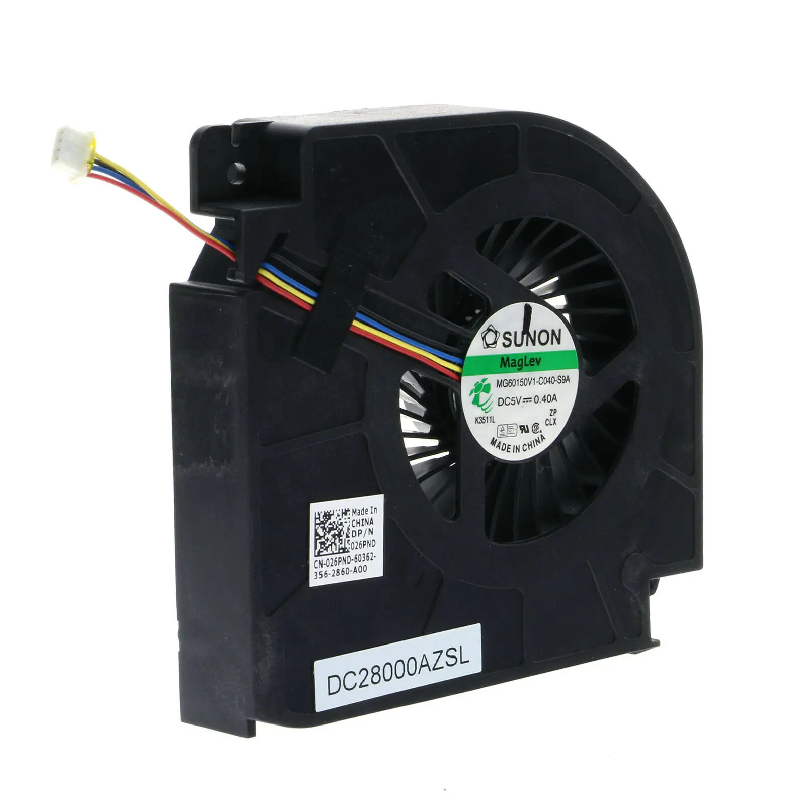 Новый вентилятор охлаждения процессора для Dell Precision M6700 M5700 026PND 0CRYV5 28000AZVL