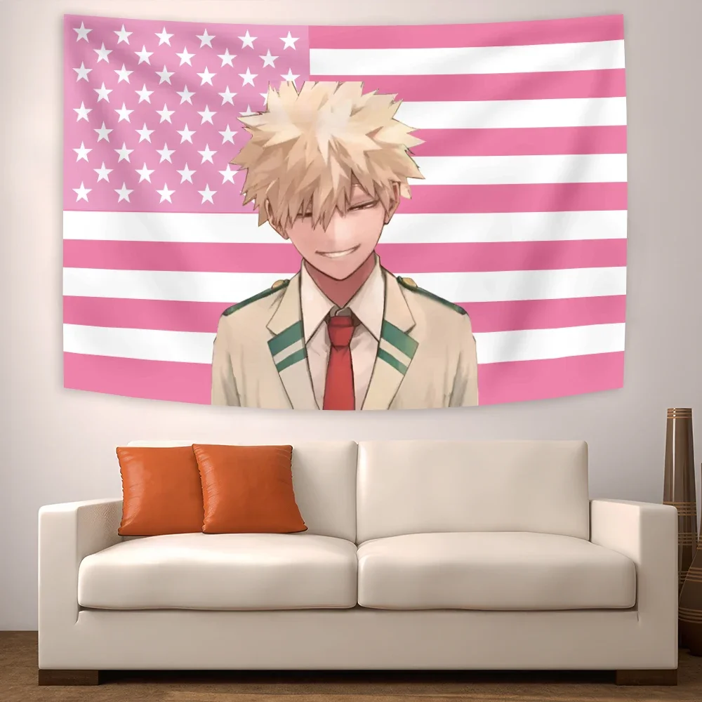 

Гобелен My Hero Academia Bakugou Katsuki 100% полиэстер