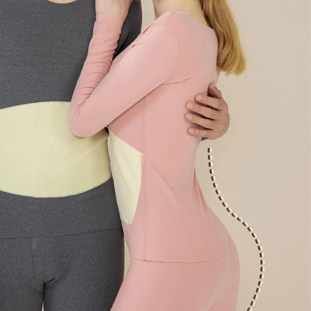 Autumn Clothes And Trousers Pajama Suit Winter Underwear Long Keep Warm Traceless Underwear Women Long Johns Set Warm Lingerie