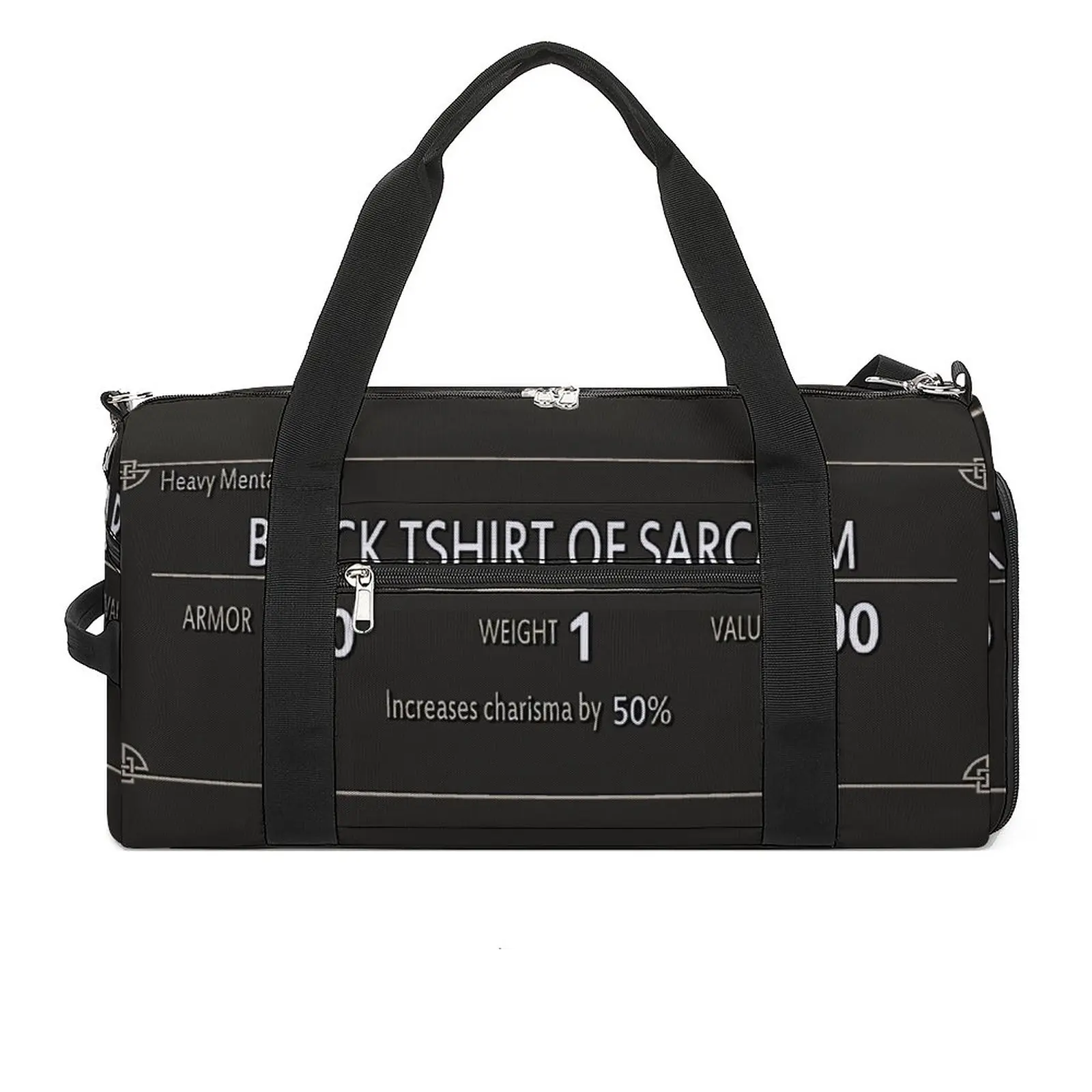 

Skyrim Gym Bag Waterproof Sports Bags Gym Accessories Travel Training Pattern Handbag Graphic Fitness Bag For Men Women