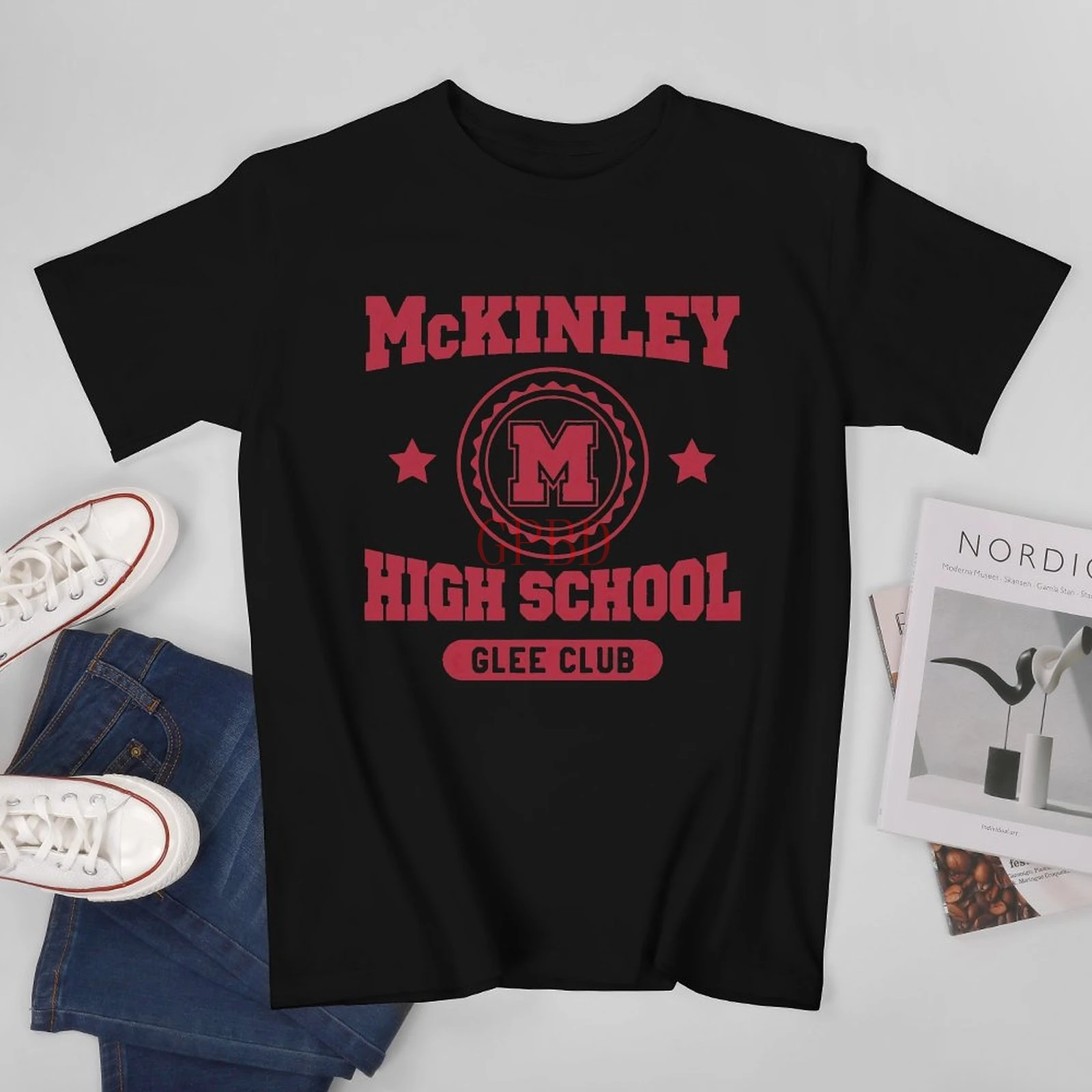 

Glee Mckinley Glee Club Gray Heather Adult T-Shirt