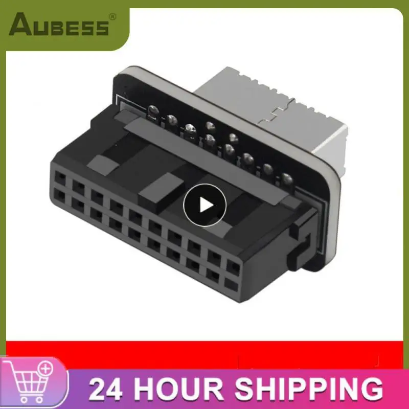 

Usb3.019p / 20p Turn Type-e90 Degree Adapter 19pin Interface Stable Typec Plug-in Port Usb3.0 / 3.1 10cbps Motherboard