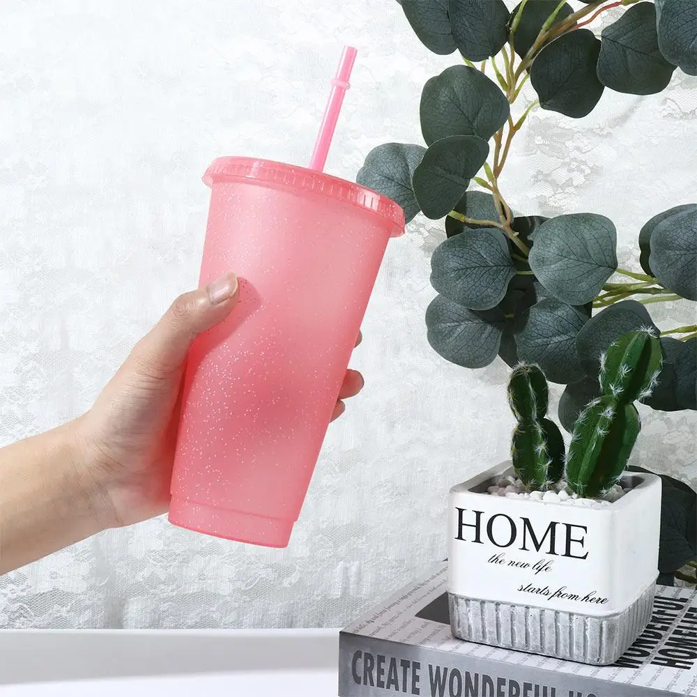 Gifts Personalized Reusable Drinkware Plastic Tumblers Straw