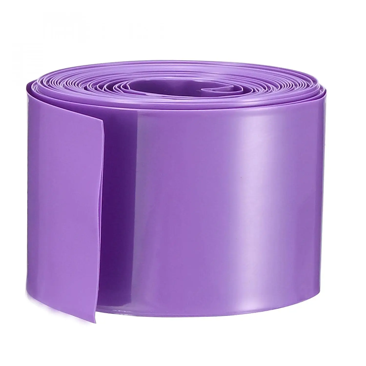 

Keszoox 29.5mm Flat PVC Heat Shrink Tubing Battery Wrap 5m Length for 18650 Battery Purple