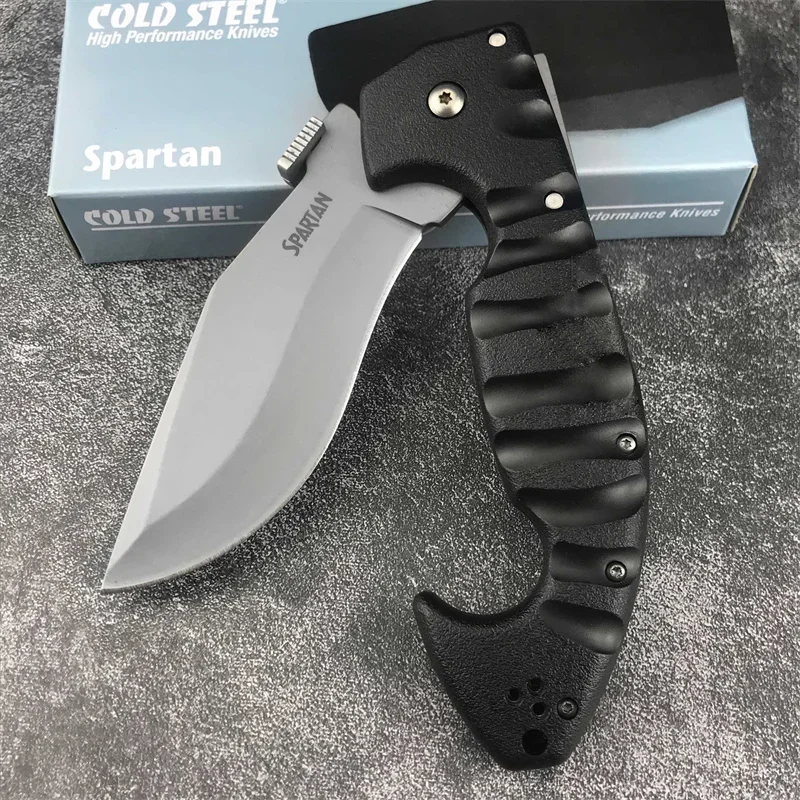 

High-end Cold Steel Spartan Tactical Folding Knife Sharp Matt Finished Blade Nylon Handle Edc Camping Hunting Survival EDC Tools