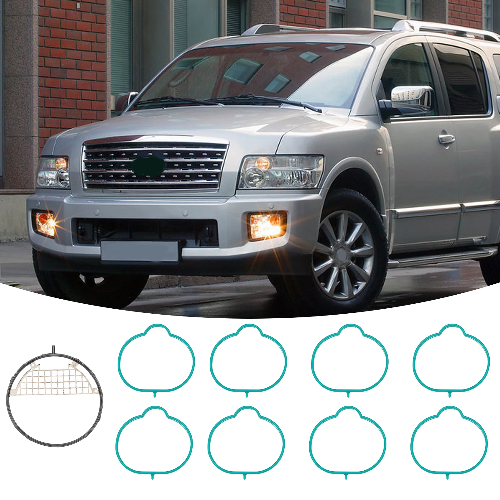 Комплект прокладок для впускного коллектора MS96945 подходит Nissan Armada 2005-2017 NV2500 NV3500