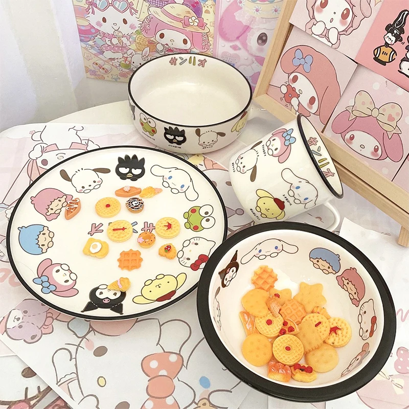 

Милая миска Sanrio в стиле аниме «Моя Мелодия»