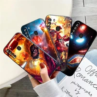 marvel luxury cool phone case for samsung galaxy s20 s20fe s20 ulitra s21 s21fe s21 plus s21 ultra liquid silicon coque carcasa