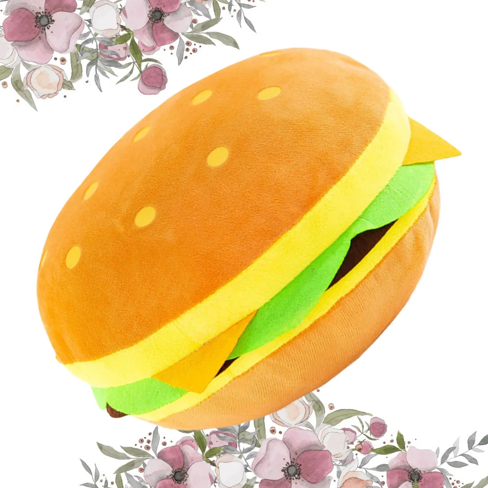 

Plush Pillow Toy Stuffed Throw Pillows Burger Gift Soft Kids Sofa Toys Plushies Cheeseburger Hamburg Decorative Birthday Huge