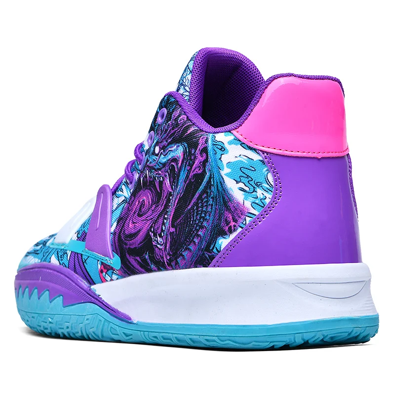 New Basketball Shoes Breathable Cushioning Anti-Slip Wear-Resistant Sneakers Gym Training Sports Basketball Sneakers Women 35-45