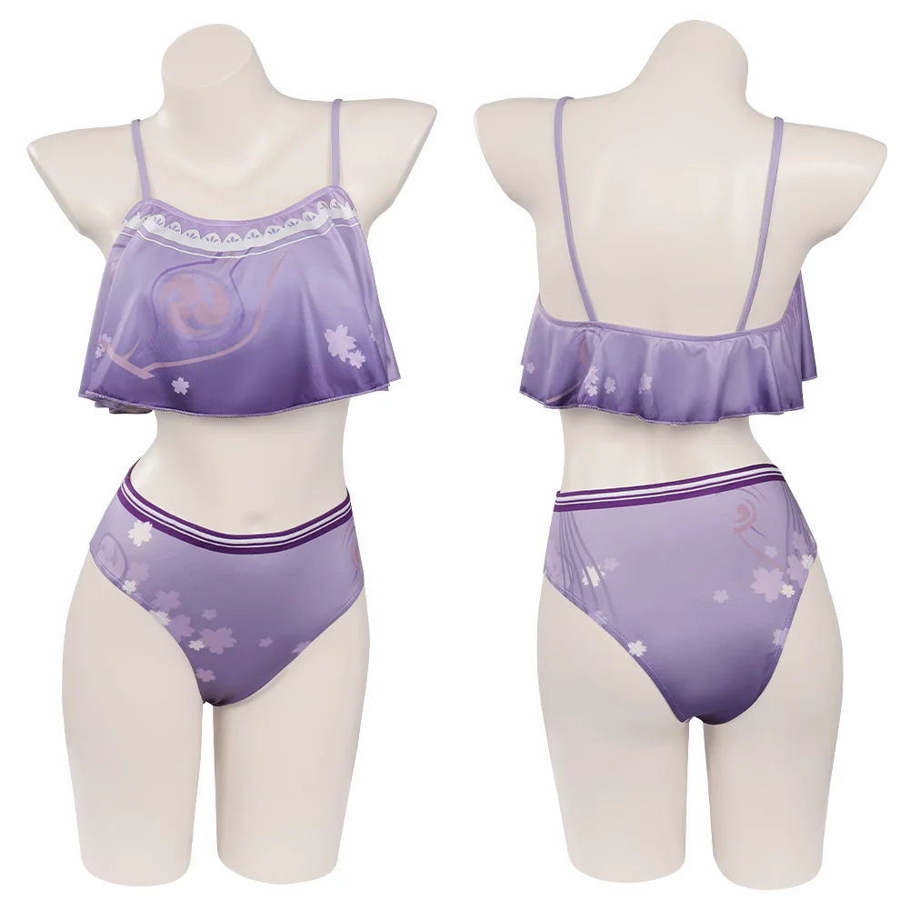 

Genshin Impact Baal Raiden Shogun косплей костюм купальники костюмы Хэллоуин Карнавальный Костюм