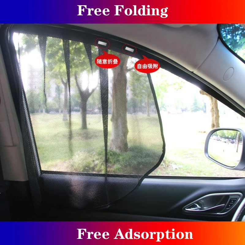 

2Pcs Car Magnetic Sunshade Window Sun Shade Protector Cover For Mercedes Benz W203 W204 W205 W210 W211 CLS CLK CLA GLA GLK SLK