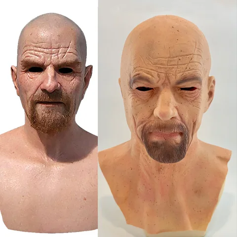Латексная маска Старик YEAHUI EL