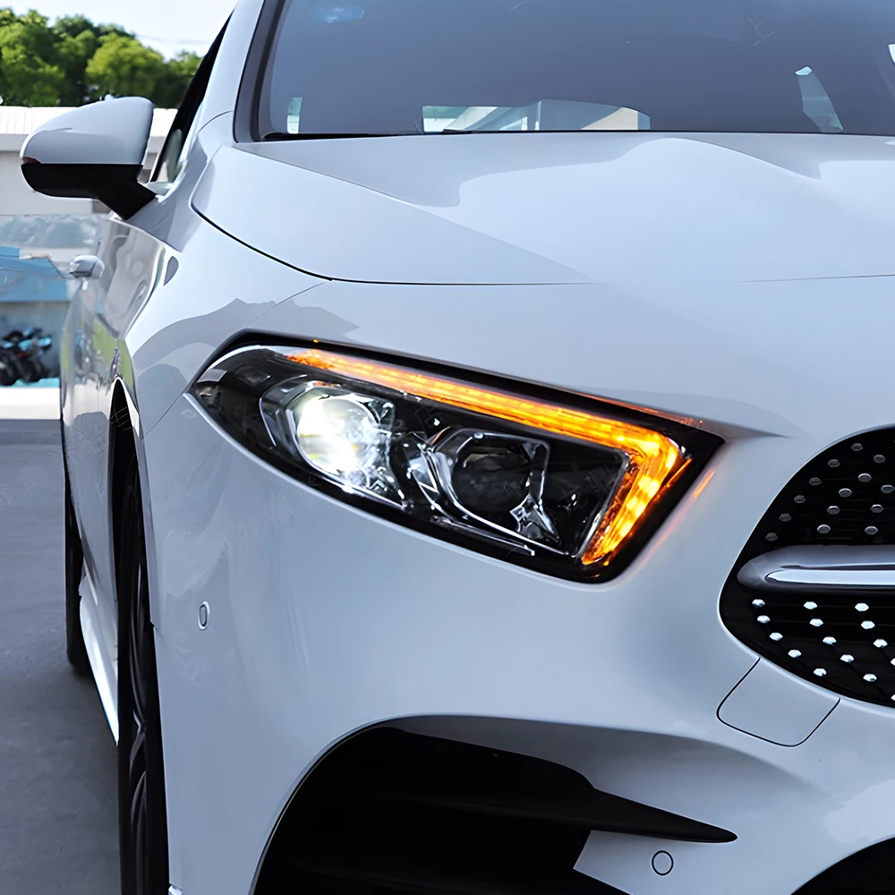 Автомобильные фары для W177 A180 2019-2023 светодиодные автомобильные в сборе обновление