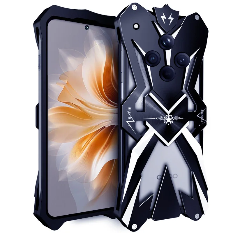 Оригинальный роскошный металлический алюминиевый чехол Zimon Thor Heavy Duty Armor для Oppo Find