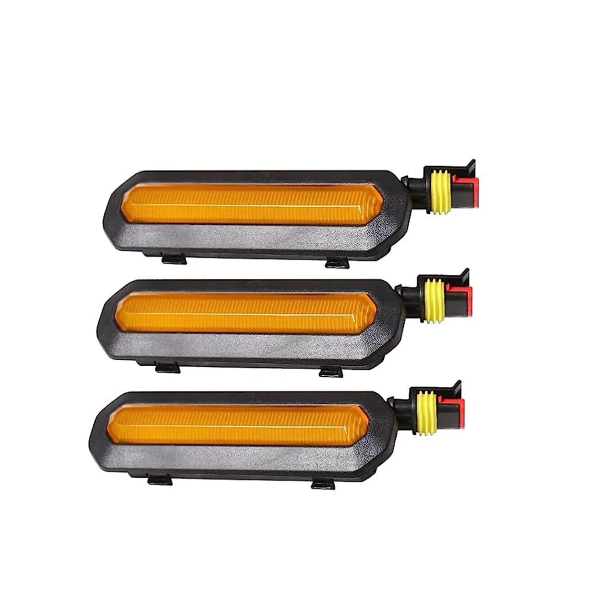 

3 шт., передние фонари для радиатора для Ford Bronco Accessories 2021 2022 2023