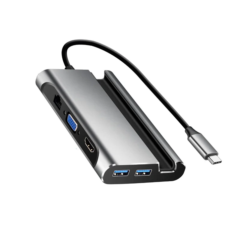 tipo de Alta Velocidade do Portátil da Estação de Docking 5gbps Usb c Hub para Matebook em