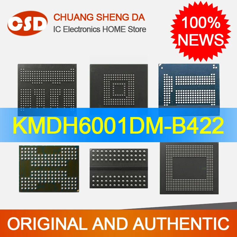 KMDH6001DM-B422 eMCP 64+32gb 254BGA 4G lpddr3 Empty Data Memory kmdh6001dm 100% News Original Consumer Electronics Free Shipping
