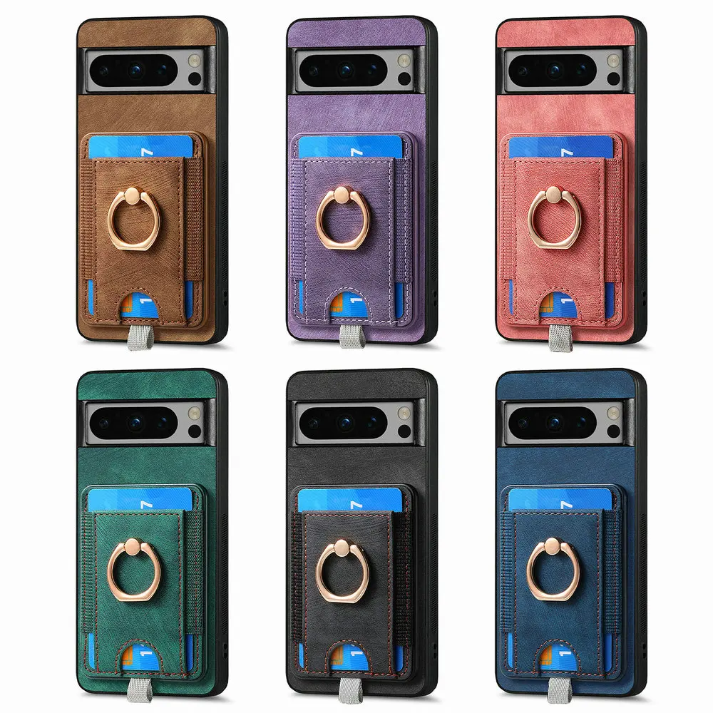 Магнитный кожаный чехол Pixel 9 Pro XL для телефона, флип-карта 2 в 1 для Google Pixel 8A 7A 6A 7 Pro 8 A 6 (art.: 3920c8ebecaea) - 3920c8ebecaea