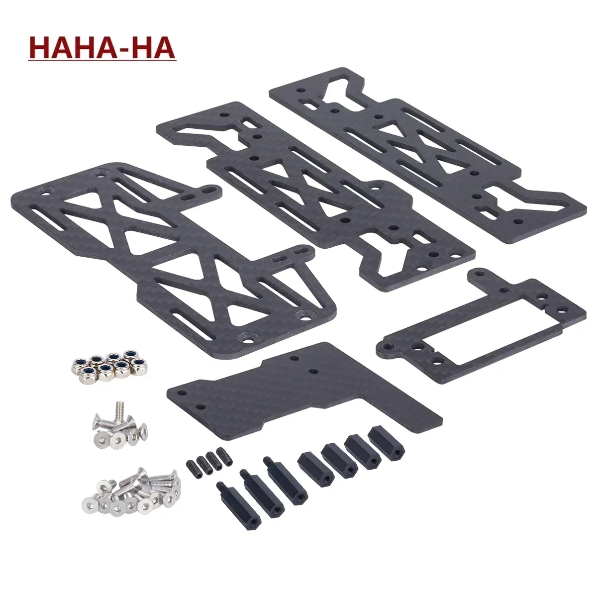 Обработанный держатель батареи из углеродного волокна кронштейн ESC для 1/10 RC Vanquish