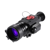 thermal imaging monocular riflescope built in rangefinder wifi hotspot tracking night vision thermal imager for outdoor hunting