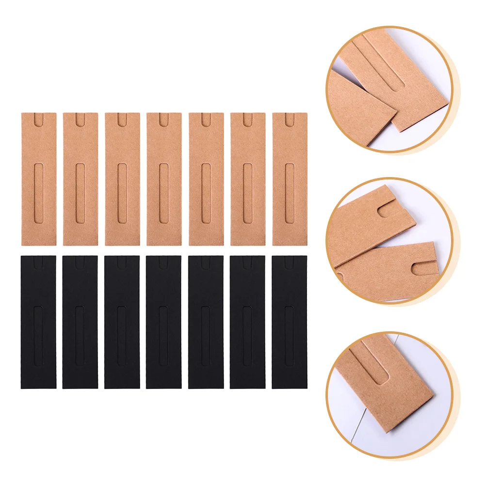 

Pen Sleeve Pouch Case Kraft Single Paper Holder Box Gift Folding Tube Packaging Sleeves Boxes Empty Marker Packing Business