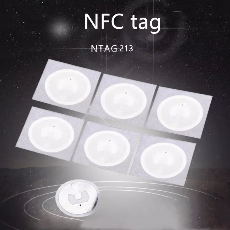 

10 pcs RFID Key Token Patrol NXP MIFARE Ultralight Tags NFC Ntag213 TAG Sticker 13.56MHz NTAG 213 Universal Label