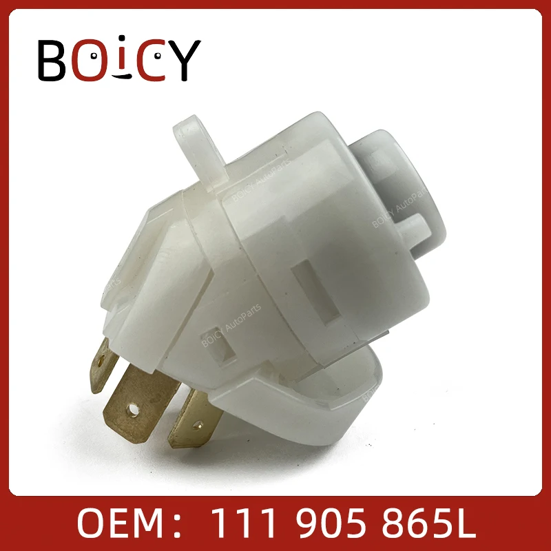 

111905865L 111 905 865 L Пусковой переключатель зажигания BOICY, подходит для VW T2 T3 Golf MK1 Jetta Caddy Scirocco Passat Audi 80 90 111905865L 111 905 865 L