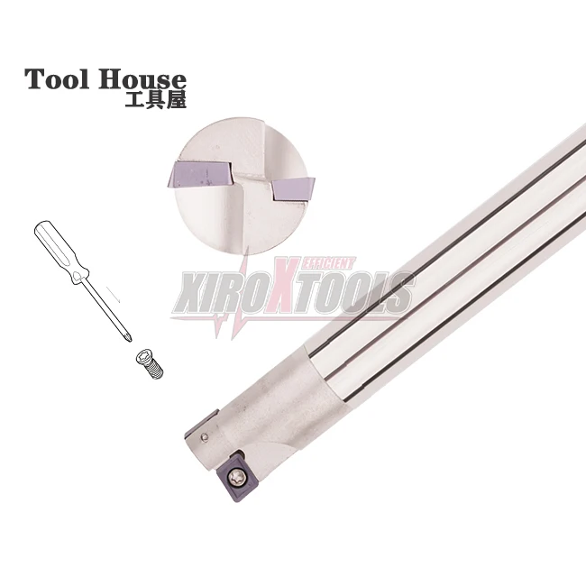 

Through the center drill rod End milling cutter bar ASJ 20-C20 Inserting Disposable Related Insertion ACMT 100308/ADMT 100308