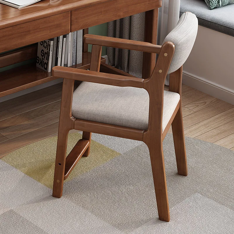 

Luxury Armrest Dining Chairs Floor Protector Elbow Support Single Dining Chairs Dine Space Saving Space Saving Indoor Supplies