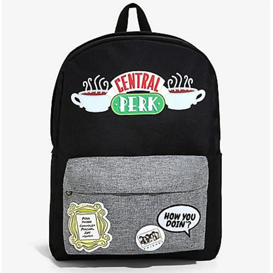 

Friends TV Show Casual fashion printed backpack