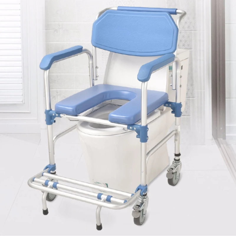 Мягкое кресло со спинкой удобное сидячее для душа прогулок комод Duschstuhl с