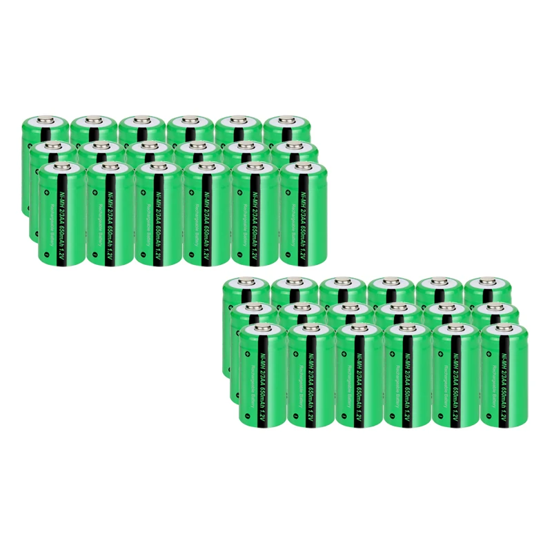 

Аккумуляторы PKCELL 2/3AA 1,2 в NiMh 2/3aa, 650 мАч, 36 шт.