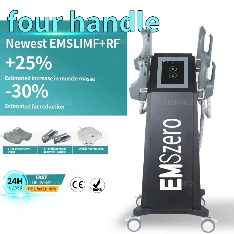 

NEO Portable Sculpting Machine emsslim Electromagnetic Muscle Stimulator Weight Loss Butt Lift Fat Removal RF EMSzero Machine