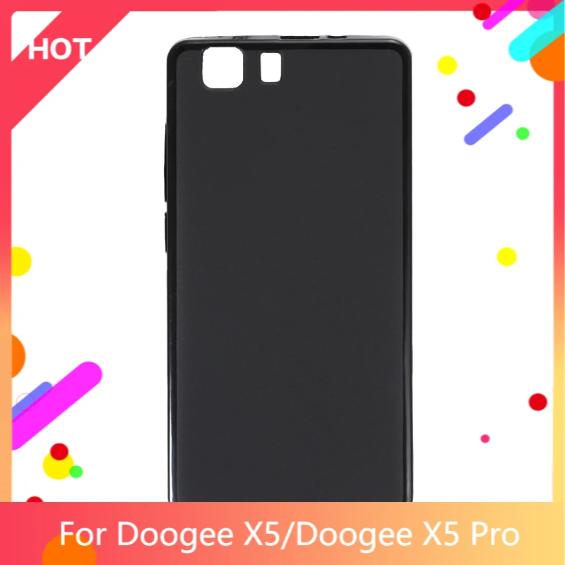 X5 чехол Матовая Мягкая силиконовая задняя накладка из ТПУ для Doogee Pro Чехол