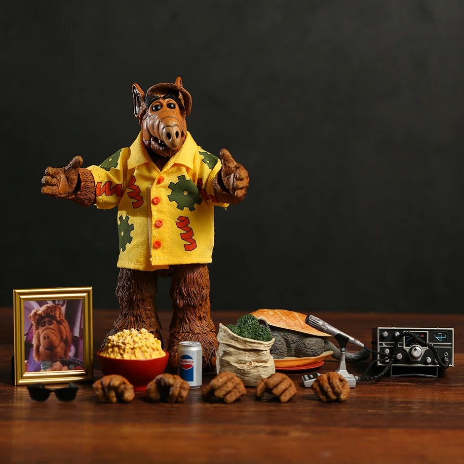 

NECA Alf 7 Inch Ultimate Alien Life Form Action Figure Doll Handmade Model Toy