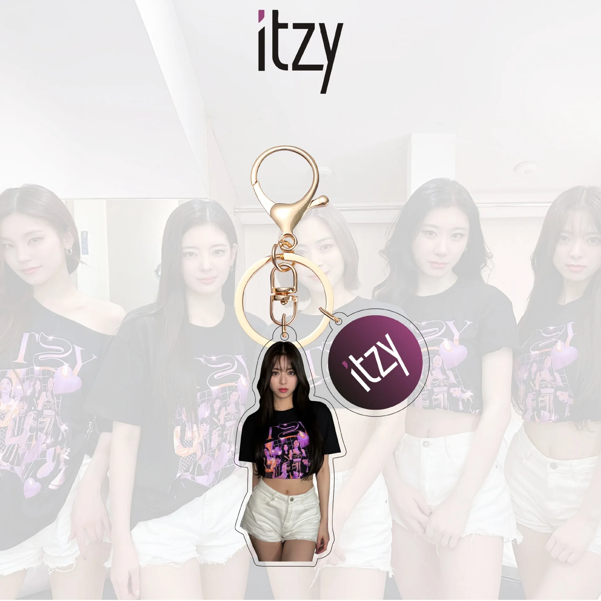 Kpop Idol, акриловый брелок ITZY, новый брелок для ключей, аксессуары, брелок для ключей, подвеска, брелок, подарки, коллекция поклонников (art.: 3920c00fa52ed) - 3920c00fa52ed
