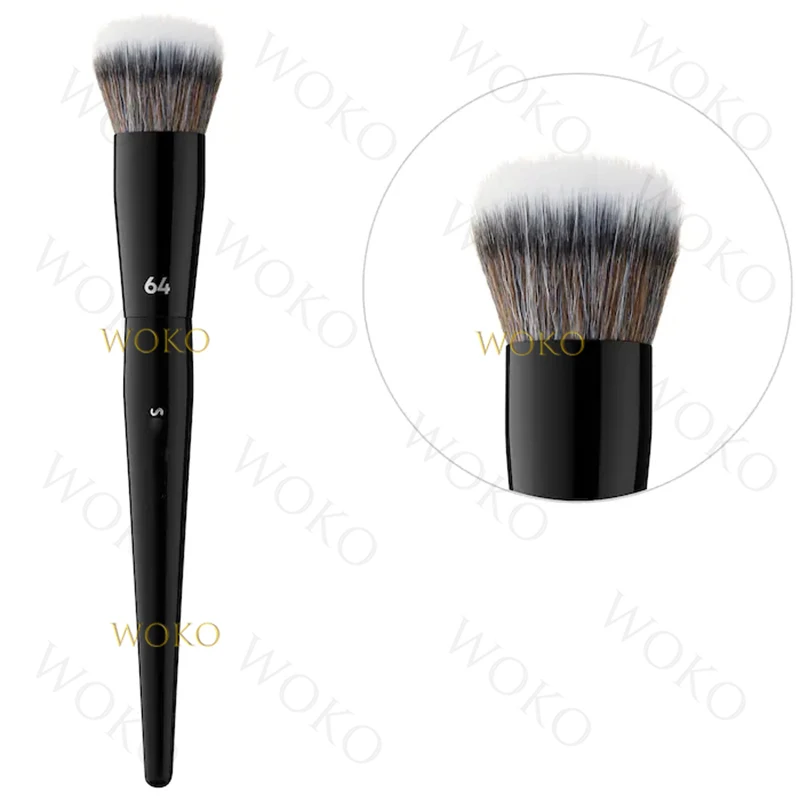 

Foundation Brush Professional Face Makeup Blush Powder Foundation Brush Black Handle Liquid Foundation Cream Make Up Tool New 64