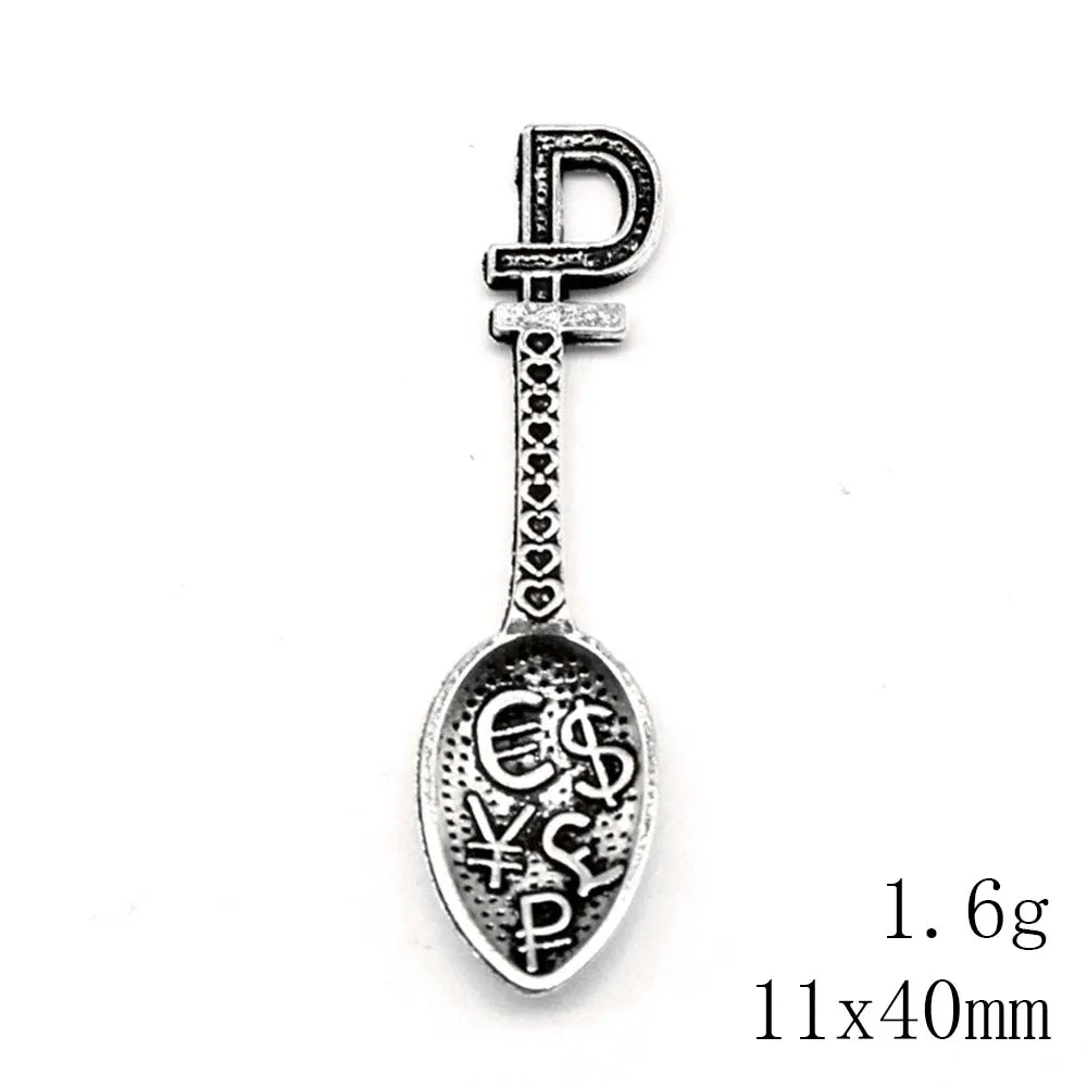 Подвески и ожерелья в виде ложки аксессуары для автомобиля ювелирные изделия 11x40