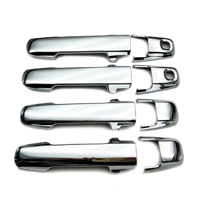 Хромированная накладка на дверную ручку наклейка для отделки салона Сменные