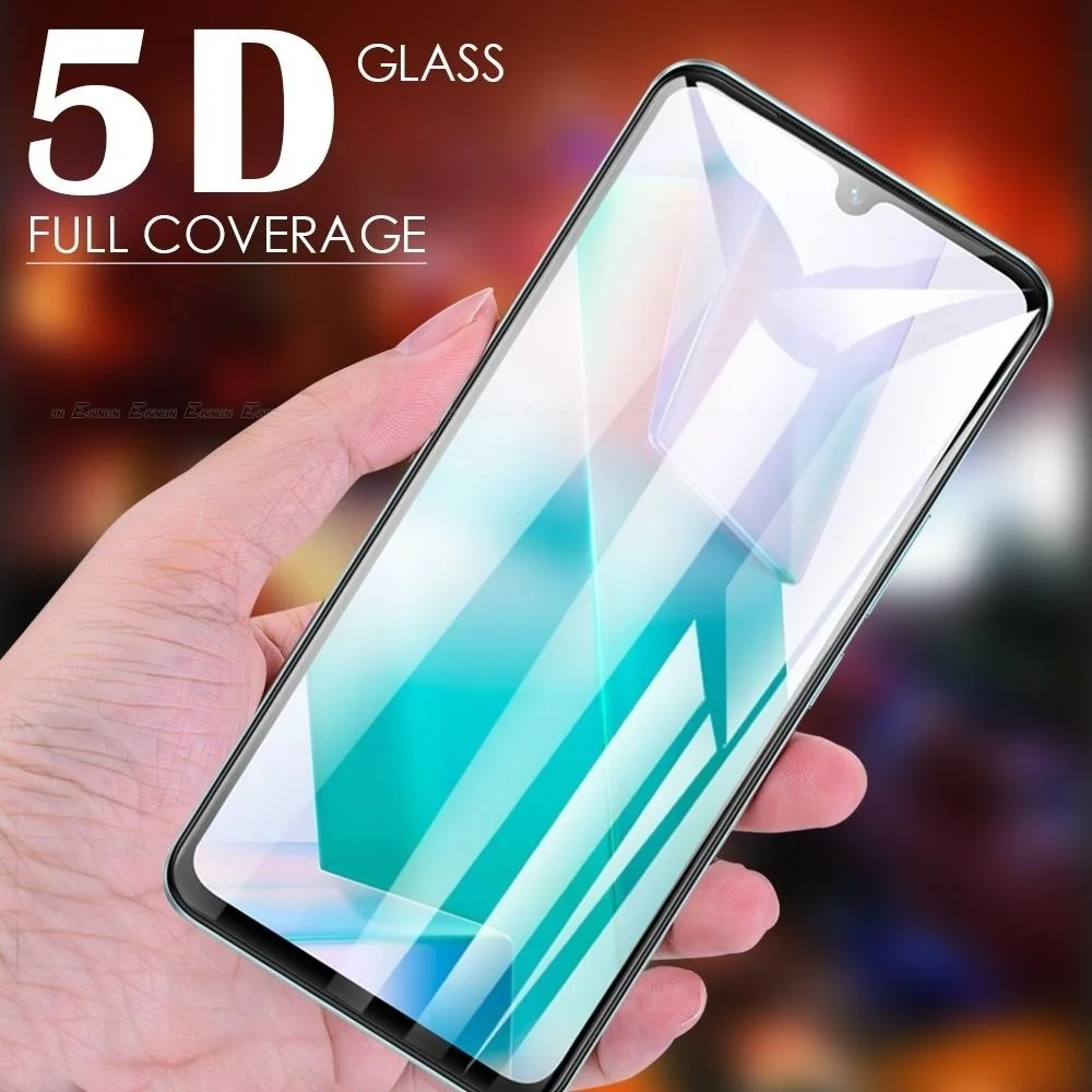 

Закаленное защитное стекло 5D с закругленными краями и полным покрытием для Vivo T2x T1 T1x Pro