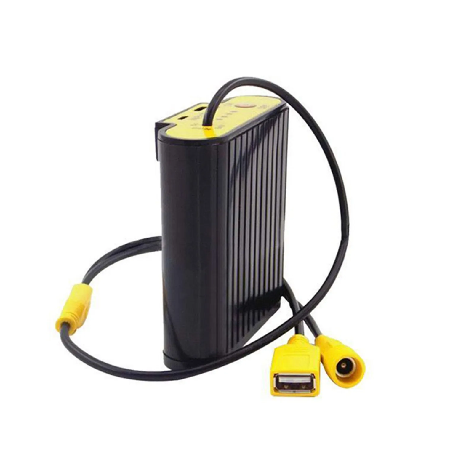 

3in1 Battery Case 4 Slots Box 8.4V Power Supply Charger USB 5V Output For LED Light Battery