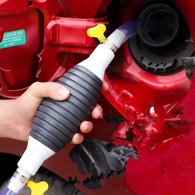 

Universal Hand Gas Oil Pump Car Fuel Pump Manual Suction Pipe Pumping for Boat Liquid Petrol Tuning Fuel Gasoline Diesel Pump