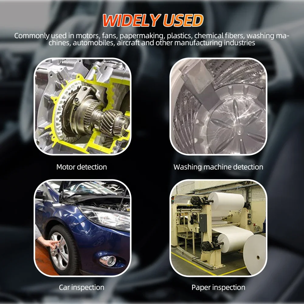 Лазерный тахометр измеритель скорости стробоскопический контактный Тахометр