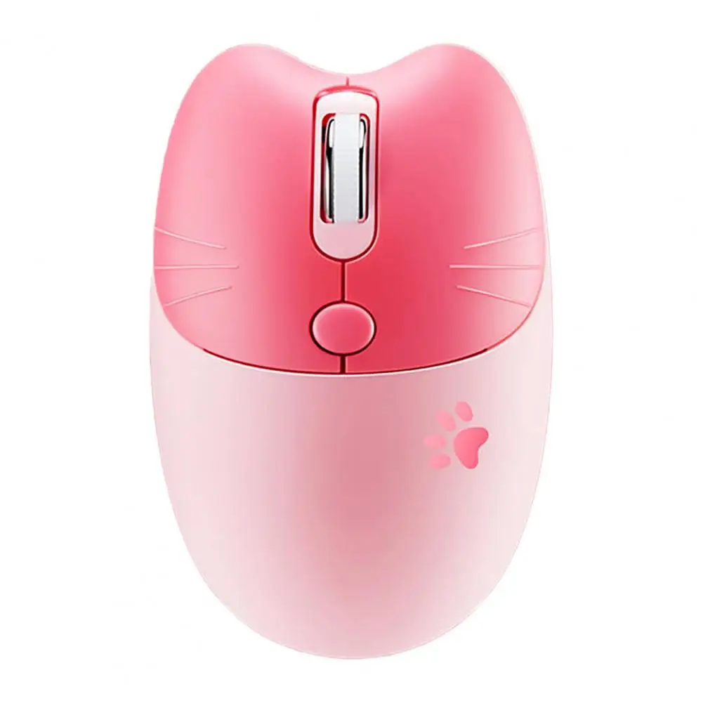 

M3 Wireless Mouse Mute Ergonomic Anti-slip Quick Response 5 Buttons 2.4G Bluetooth-compatible Computer Office Mouse