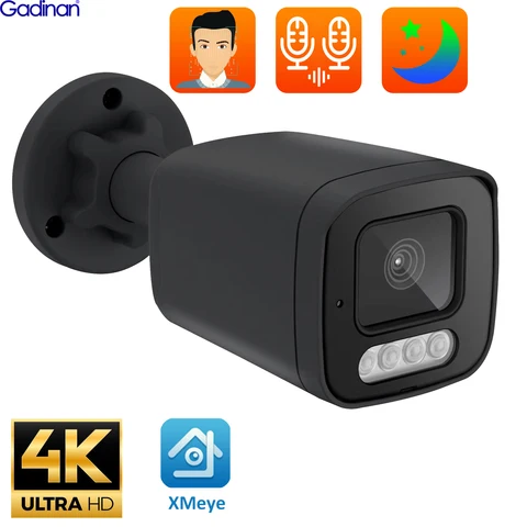 Камера видеонаблюдения Gadinan AI с функцией распознавания лица, 8 Мп, 5 МП, 4 МП, 4K
