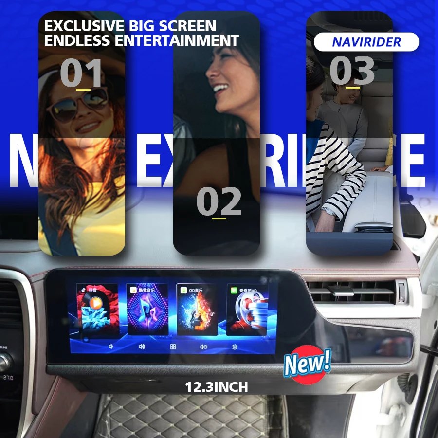 Модернизированный Copilot Smart Screen Carplay GPS для Lexus RX RX300 RX350 2016 2022 автомобильный